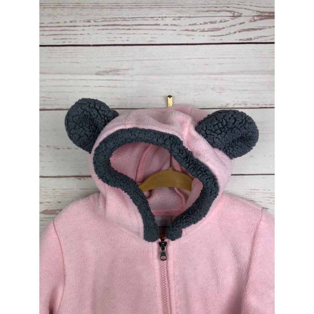 Columbia Fleece Baby Bunting 6-12 - Picture 7 of 9